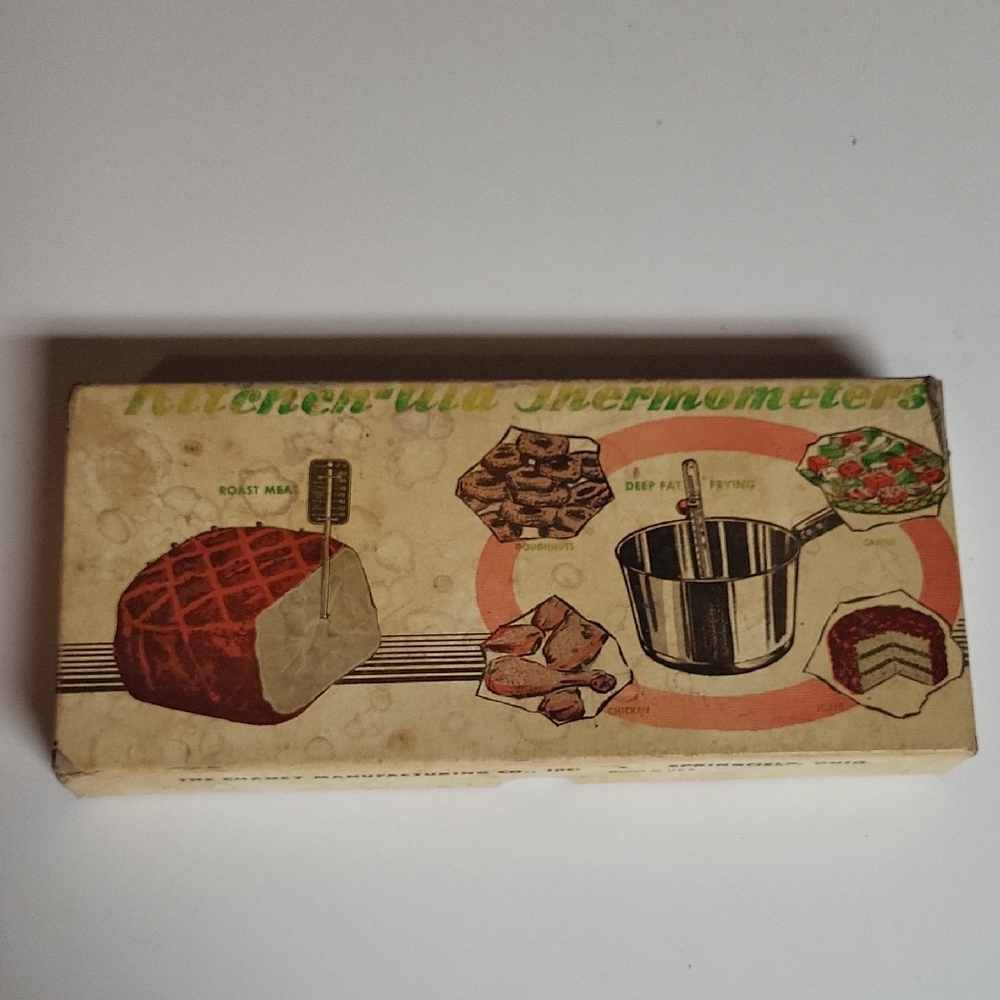 Vintage Kitchen Thermometer Set